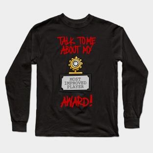 Funny basketball sport award winning most improved Long Sleeve T-Shirt